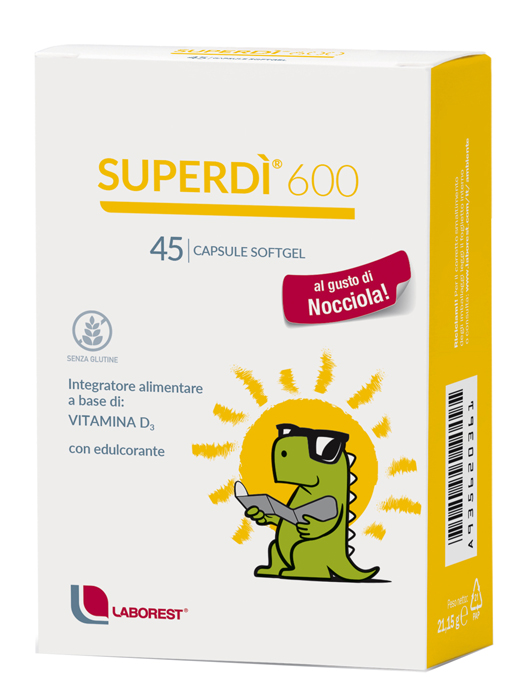 SUPERDI' 600 45 CAPSULE - Farmacia Mastrangelo 