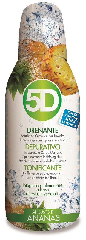 5D SLEEVERATO ANANAS 500 ML - Farmacia Mastrangelo 