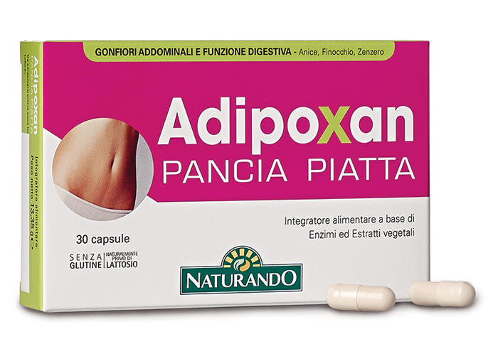 ADIPOXAN PANCIA PIATTA 30 CAPSULE - Farmacia Mastrangelo 