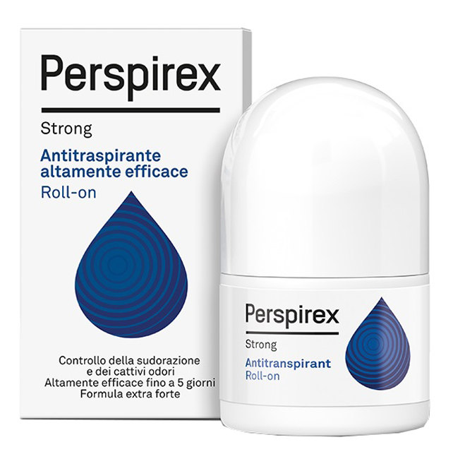 PERSPIREX STRONG ANTITRASPIRANTE ROLL-ON 20 ML - Farmacia Mastrangelo 