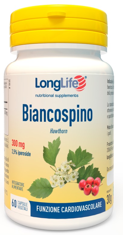 LONGLIFE BIANCOSPINO 60 CAPSULE VEGETALI - Farmacia Mastrangelo 