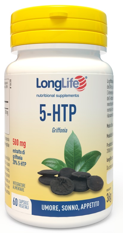 LONGLIFE 5-HTP 60 CAPSULE VEGETALI - Farmacia Mastrangelo 
