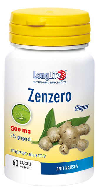 LONGLIFE ZENZERO 60 CAPSULE VEGETALI - Farmacia Mastrangelo 