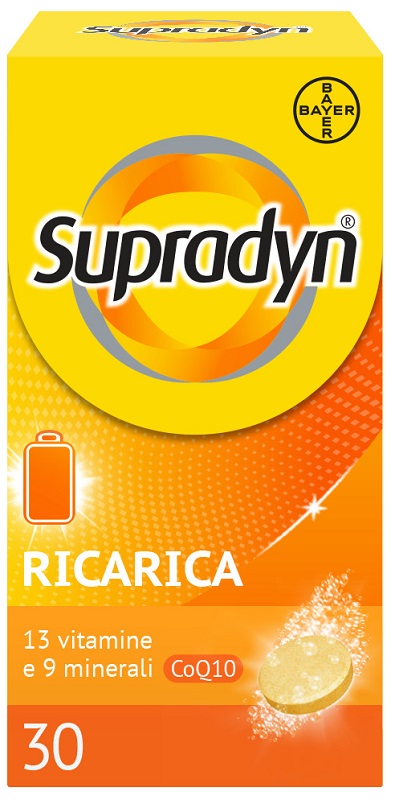 SUPRADYN RICARICA EFFERVESCENTI 30 COMPRESSE - Farmacia Mastrangelo 