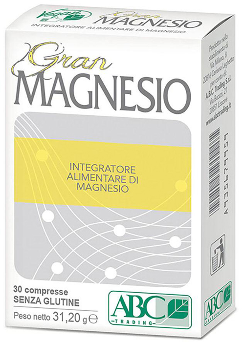 GRAN MAGNESIO 30 COMPRESSE - Farmacia Mastrangelo 