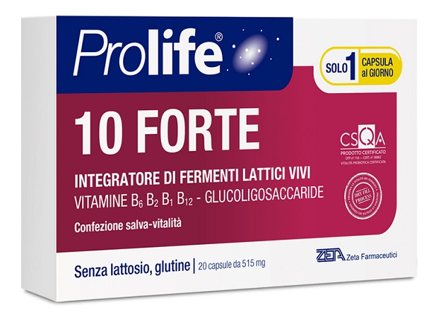 PROLIFE 10 FORTE 20 CAPSULE - Farmacia Mastrangelo 