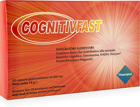 COGNITIVFAST 20 CAPSULE GASTRORESISTENTI DA 600 MG - Farmacia Mastrangelo 