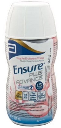 ENSURE PLUS ADVANCE FRAGOLA 4 BOTTIGLIE DA 220 ML - Farmacia Mastrangelo 