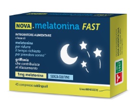 NOVA MELATONINA FAST 45 COMPRESSE 1MG DI MELATONINA - Farmacia Mastrangelo 