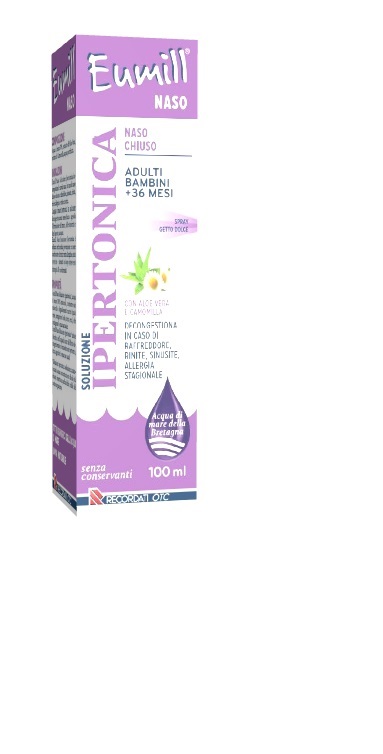 EUMILL NASO SPRAY SOLUZIONE IPERTONICA 100 ML - Farmacia Mastrangelo 