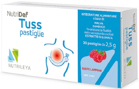 NUTRIDEF TUSS 20 PASTIGLIE LAMPONE - Farmacia Mastrangelo 