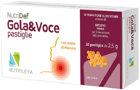 NUTRIDEF GOLA & VOCE MIELE 20 PASTIGLIE - Farmacia Mastrangelo 