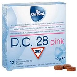 PC 28 PINK 20 TAVOLETTE - Farmacia Mastrangelo 
