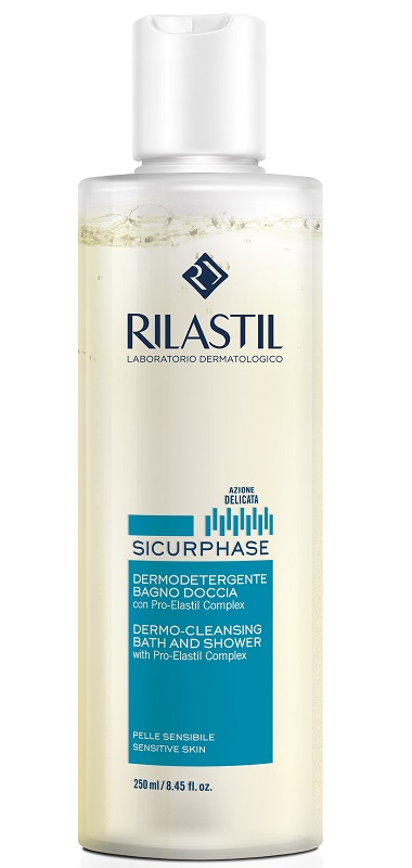 RILASTIL SICURPHASE DERMODETERGENTE BAGNO DOCCIA 250 ML - Farmacia Mastrangelo 