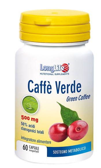 LONGLIFE CAFFE' VERDE 60 CAPSULE - Farmacia Mastrangelo 