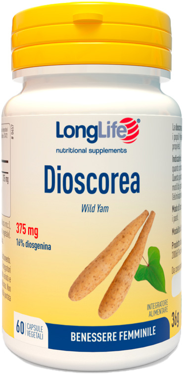 LONGLIFE DIOSCOREA 60 CAPSULE - Farmacia Mastrangelo 