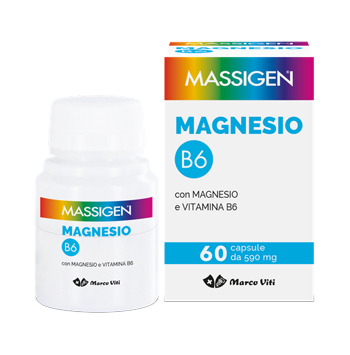 MASSIGEN MAGNESIO B6 60 CAPSULE - Farmacia Mastrangelo 