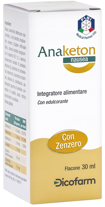 ANAKETON NAUSEA 30 ML - Farmacia Mastrangelo 