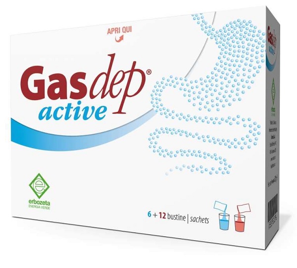 GASDEP ACTIVE 6+12 BUSTINE - Farmacia Mastrangelo 
