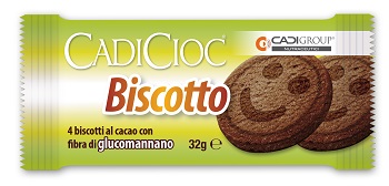 CADICIOC BISCOTTO CACAO 4 PEZZI 8 G - Farmacia Mastrangelo 