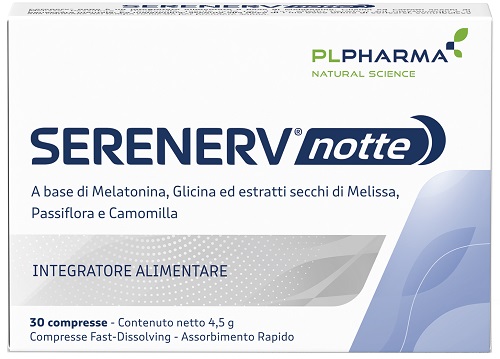 SERENERV NOTTE 30 COMPRESSE - Farmacia Mastrangelo 