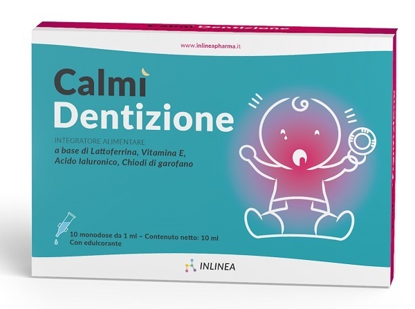 CALMI' DENTIZIONE 10 FLACONCINI MONODOSE DA 1 ML - Farmacia Mastrangelo 