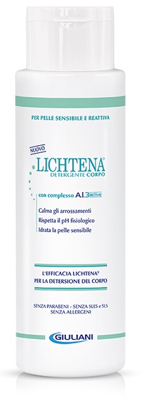 LICHTENA DETERGENTE CORPO 400 ML - Farmacia Mastrangelo 