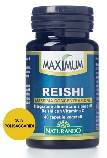 MAXIMUM REISHI 40 CAPSULE - Farmacia Mastrangelo 
