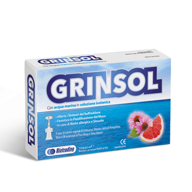 GRINSOL 15 FIALE X 5 ML - Farmacia Mastrangelo 
