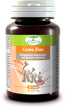 CAMU ZINC 90 COMPRESSE - Farmacia Mastrangelo 