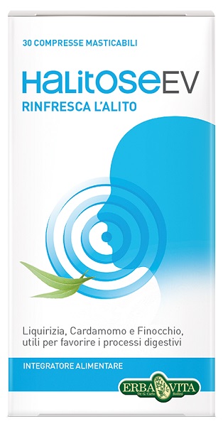 HALITOSE EV 30 TAVOLETTE MASTICABILI - Farmacia Mastrangelo 