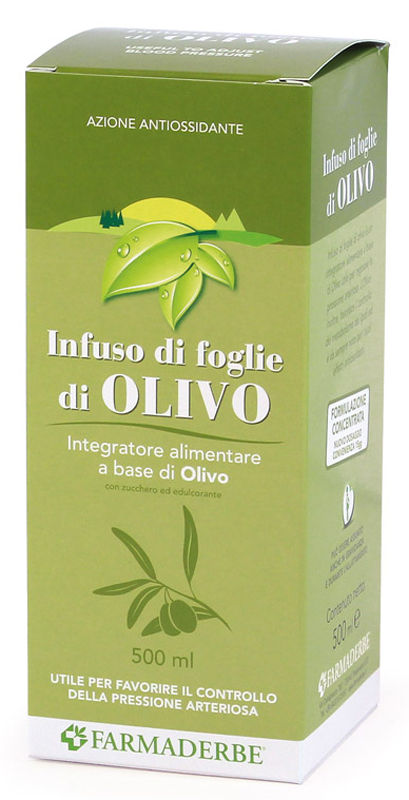 OLIVO INFUSO FOGLIE 500 ML - Farmacia Mastrangelo 