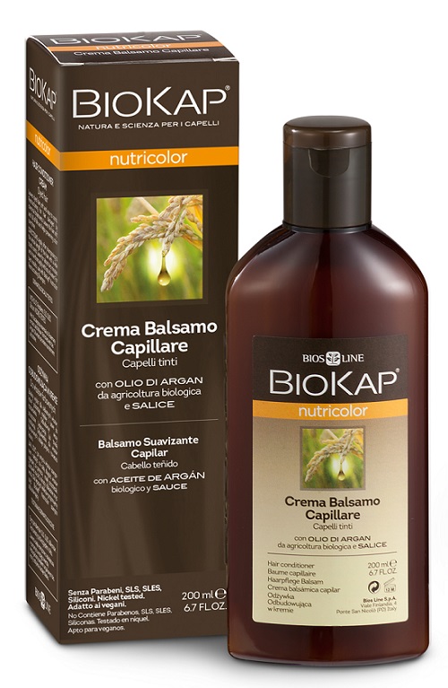 BIOKAP NUTRICOLOR CREMA BALSAMO CAPILLARE 200 ML - Farmacia Mastrangelo 