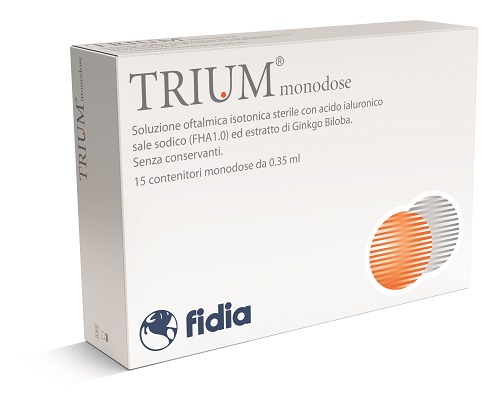 TRIUM MONODOSE GOCCE OCULARI 15 FLACONCINI - Farmacia Mastrangelo 
