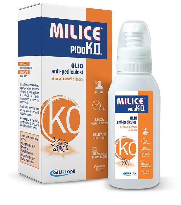MILICE PIDOKO OLIO ANTIPEDICULOSI 75ML - Farmacia Mastrangelo 