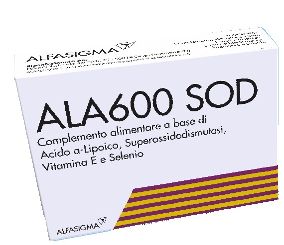 ALA600 SOD 20 COMPRESSE - Farmacia Mastrangelo 