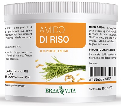 AMIDO DI RISO BARATTOLO 300 G - Farmacia Mastrangelo 