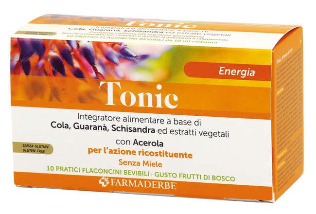 TONIC 10 FLACONCINI DA 10 ML SENZA MIELE - Farmacia Mastrangelo 