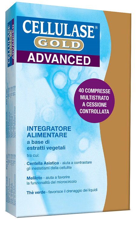 CELLULASE GOLD ADVANCE 40 COMPRESSE - Farmacia Mastrangelo 