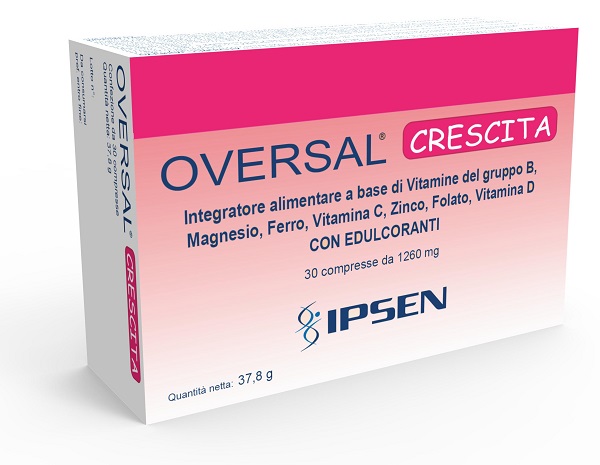 OVERSAL CRESCITA 30 COMPRESSE - Farmacia Mastrangelo 
