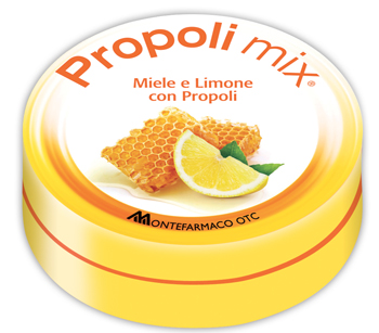 PROPOLI MIX MIELE LIMONE 30 CARAMELLE - Farmacia Mastrangelo 