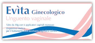 EVITA GINECOLOG UNGUENTO VAGINALE TUBO DA 30 G + 6 APPLICATORI VAGINALI MONOUSO - Farmacia Mastrangelo 