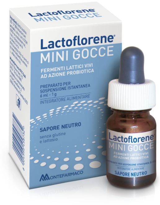 LACTOFLORENE MINI GOCCE 6 ML + BUSTINA DA 1 G - Farmacia Mastrangelo 