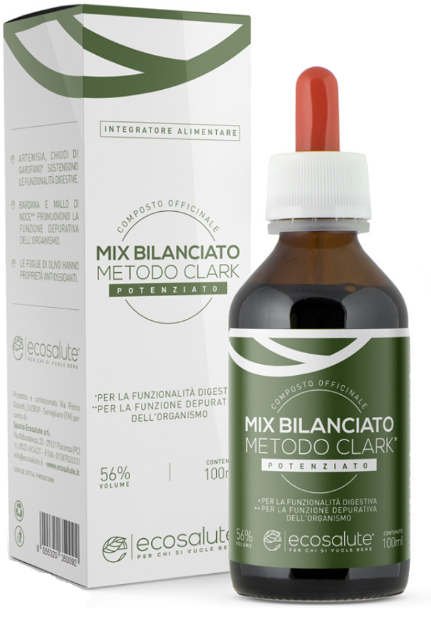 MIX BILANCIATO CLARK COMPOSTO OFFICINALE 100 ML - Farmacia Mastrangelo 