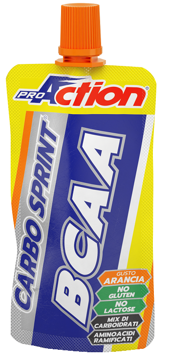 PROACTION CARBO SPRINT ENDURANCE BCAA ALL'ARANCIA 50 ML - Farmacia Mastrangelo 