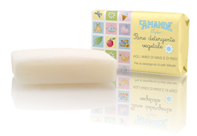 L'AMANDE ENFANT PANE DETERGENTE VEGETALE 100 G - Farmacia Mastrangelo 