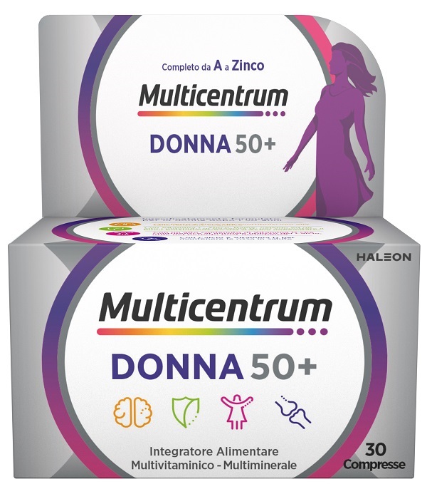 MULTICENTRUM DONNA 50+ 30 COMPRESSE - Farmacia Mastrangelo 