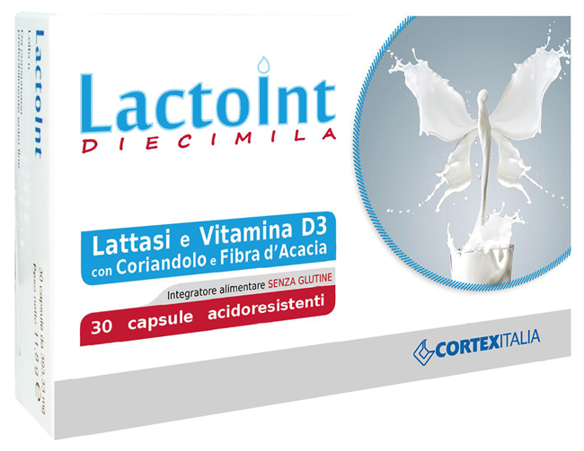 LACTOINT DIECIMILA 30 CAPSULE ACIDORESISTENTI SENZA GLUTINE - Farmacia Mastrangelo 