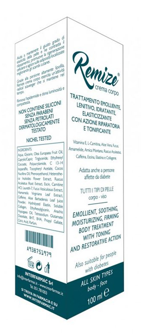 REMIZE CREMA CORPO 100 ML - Farmacia Mastrangelo 