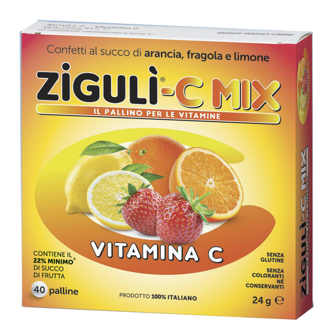 ZIGULI C MIX 40 PALLINE 24 G - Farmacia Mastrangelo 
